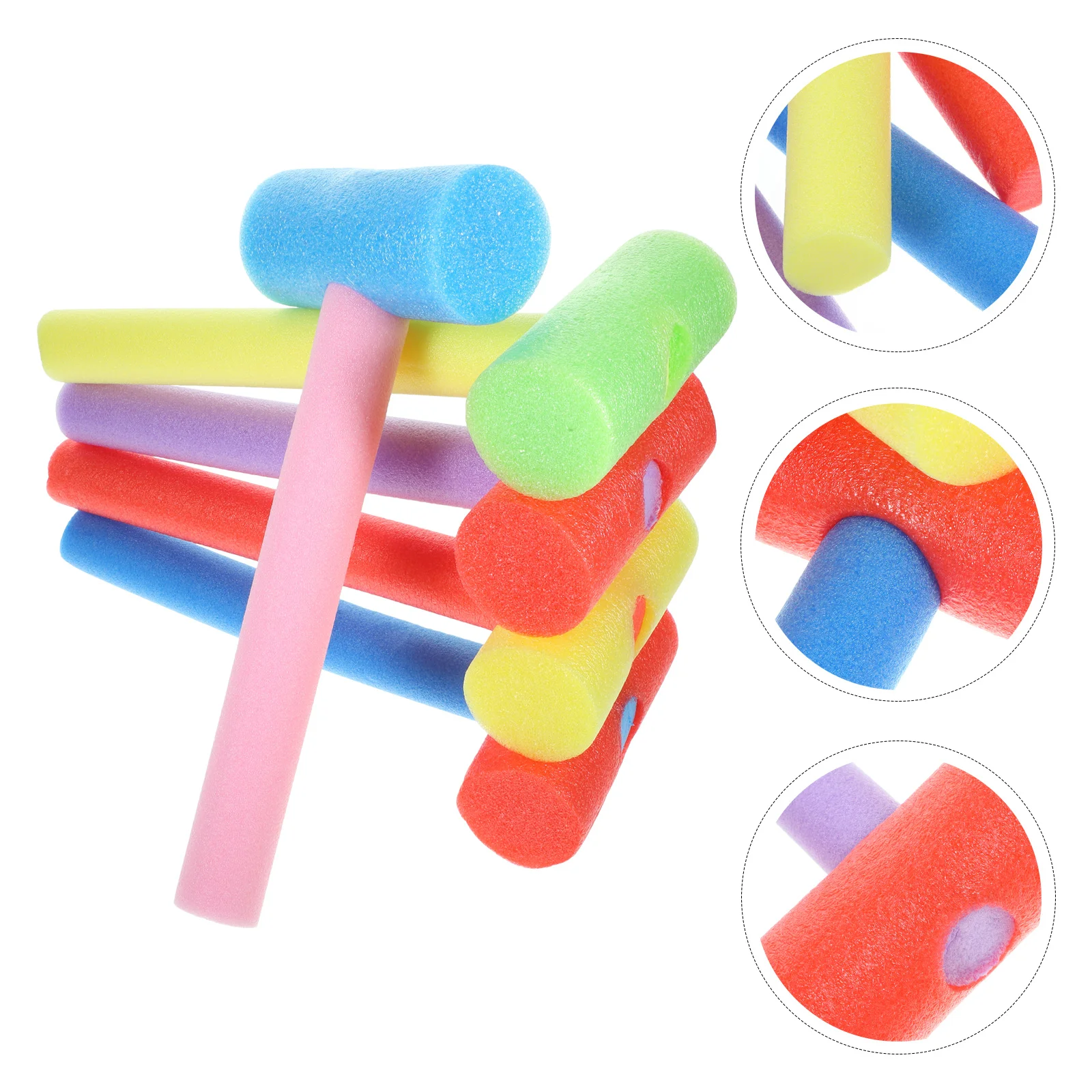 5 Pcs Educational Plaything Foam Hammer Toy Party Activity Props Child Toddlers