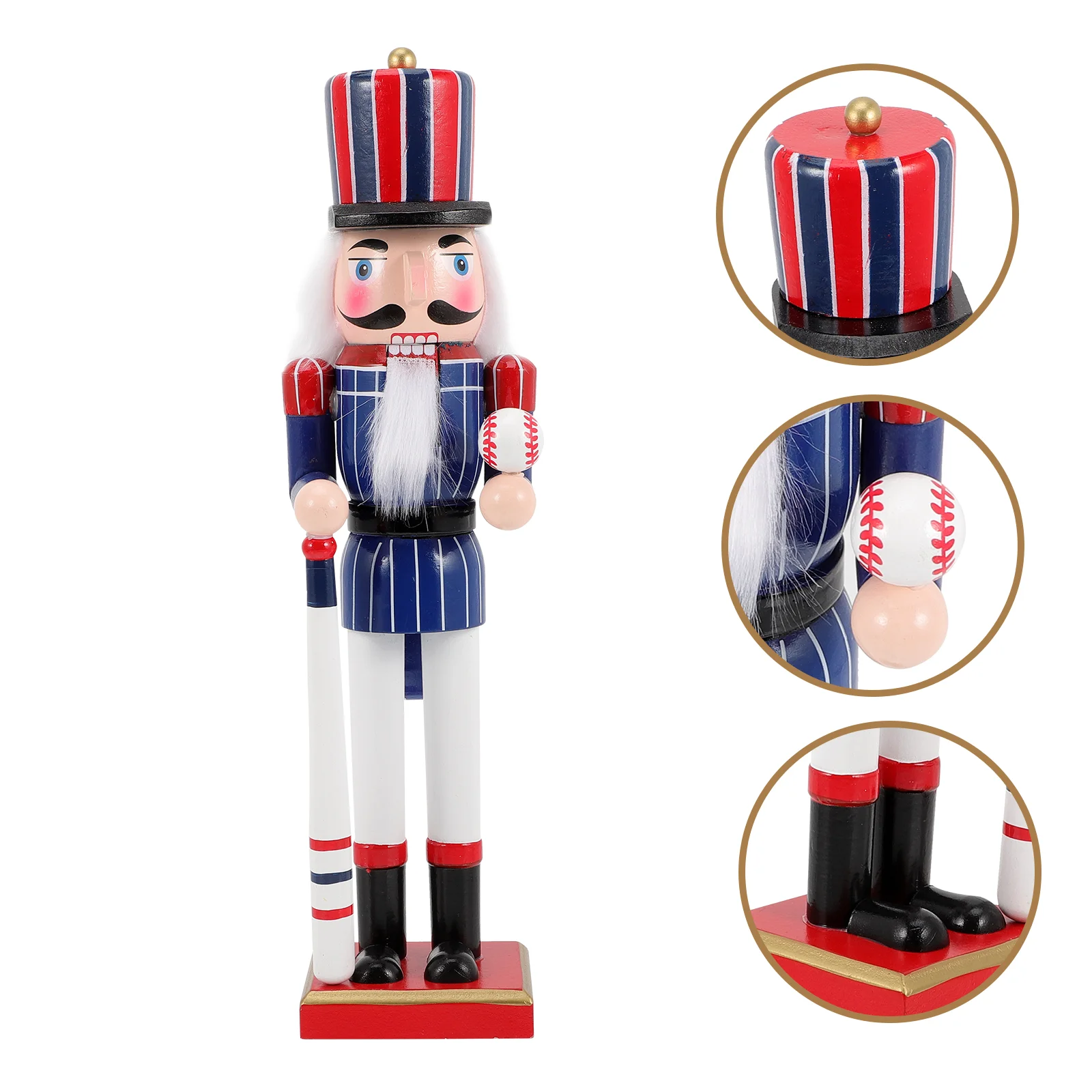 Nutcracker Figures Soldier Decor American Traditional Festival Party Supplies Crackers Christmas