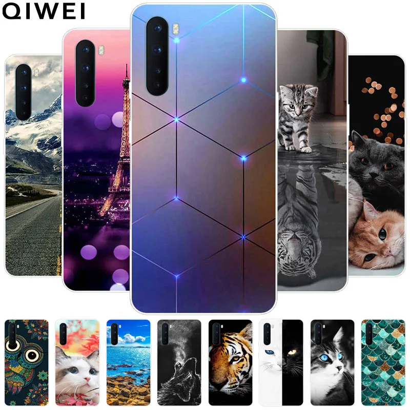 For Oneplus Nord Case Case Note9 9S Luxury Fashion Silicone Soft TPU Back Cover On for Oneplus Nord Cases Coque Fundas 1+Nord 5G