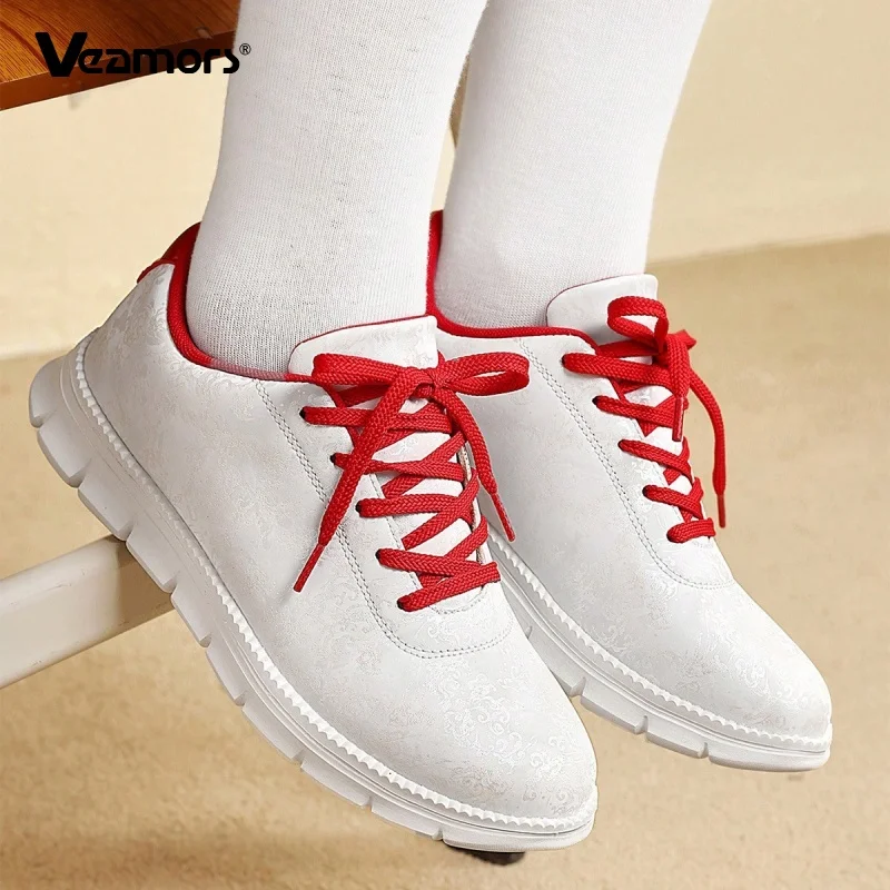 

Lace-up Shoes Men Women Fashion Board Shoes Non-slip PU Leather Casual Sport Shoes for Traveling Outdoor Jogging Running
