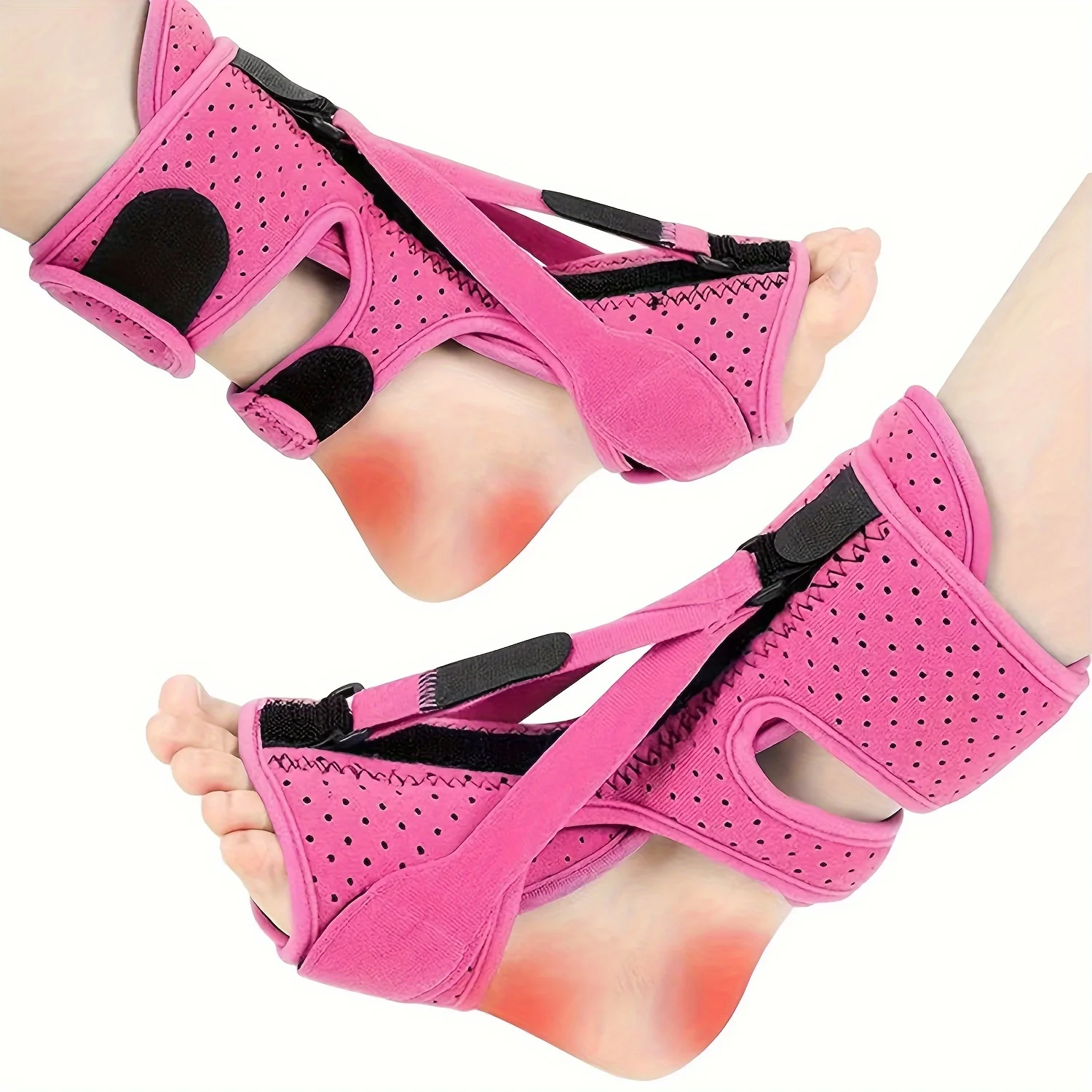 1pc Plantar Fasciitis Night Splint-Upgrade 3 Adjustable Foot Relief Brace,Straps Plantar Fasciitis Relief Night Splint Women Men