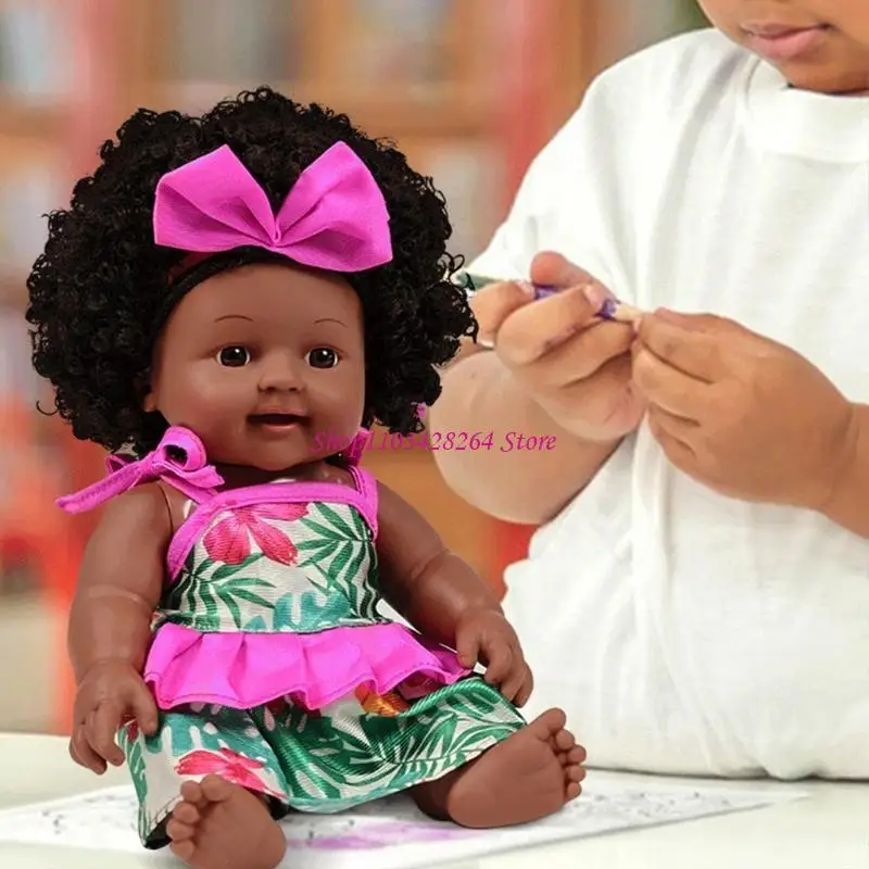 30cm verzamelpop Afrikaanse Reborns speelgoed wasbare peuters nieuwe ouder cadeau
