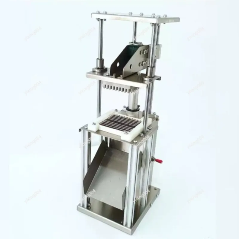 Commercial Electric Strip Cutter, Automatic Vegetable Slicer for Potato Carrot Cucumber