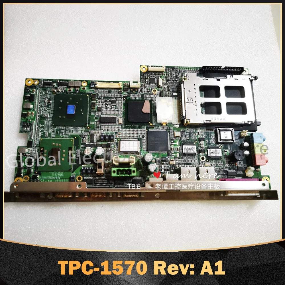 For Advantech Taiwan original disassembly industrial control motherboard P/N: 19C3157005 TPC-1570 Rev: A1