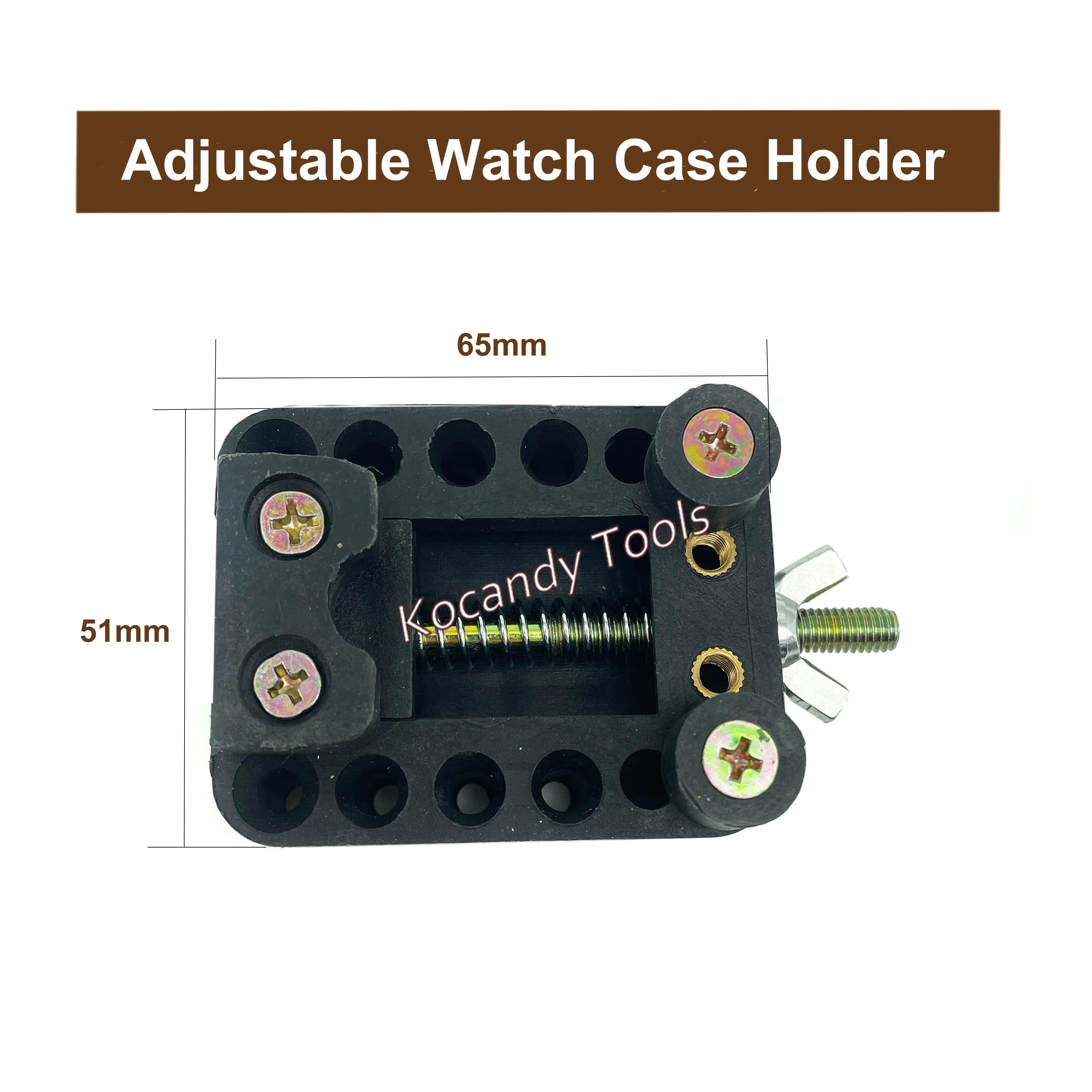 45mm Adjustable Watch Case Holder Watch Case Removal Repair Tool Kit