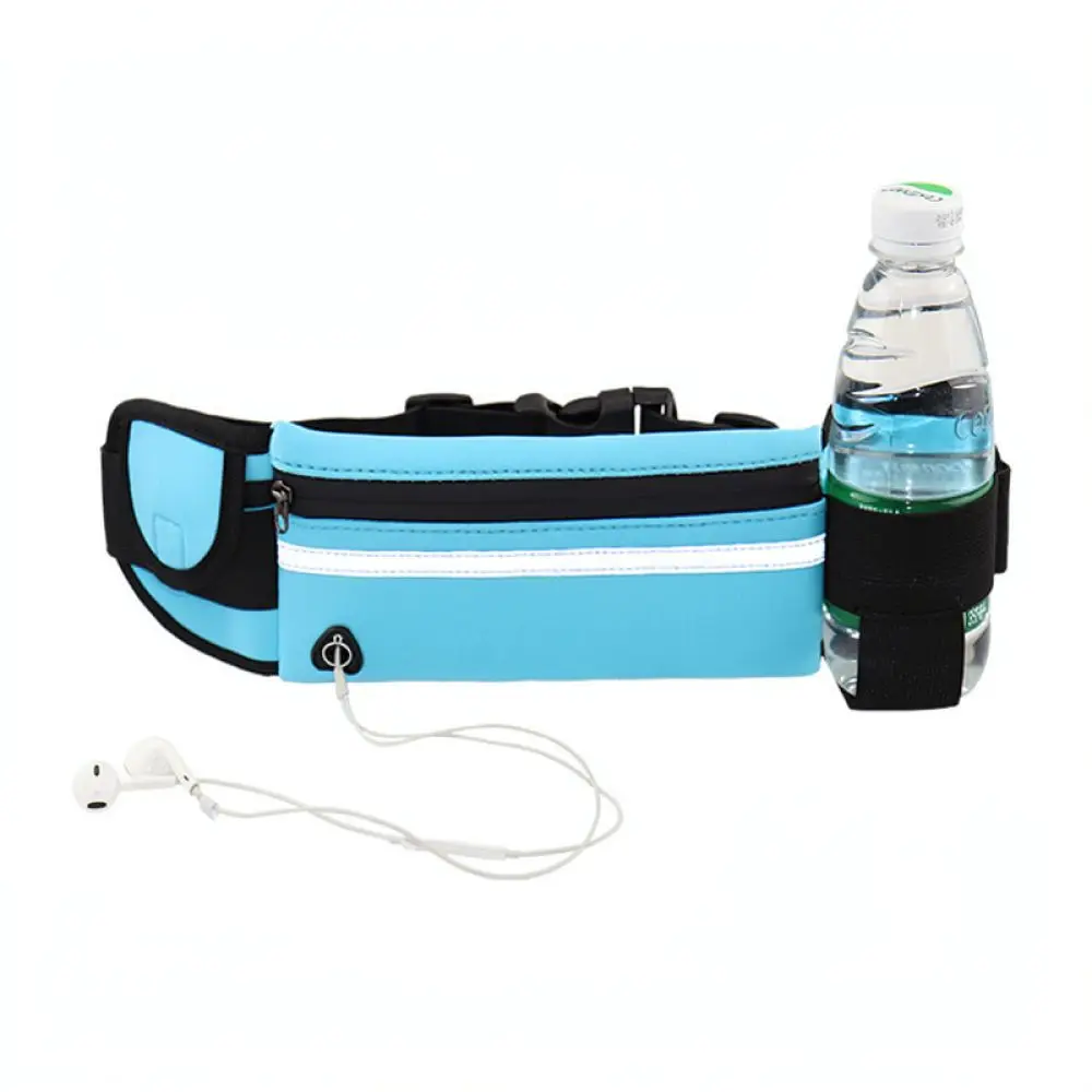 Invisible Running Belt Waterproof Phone Pouch Slim Fitness Waist Bag Reflective Gear For Jogging Cycling Gym Exercise