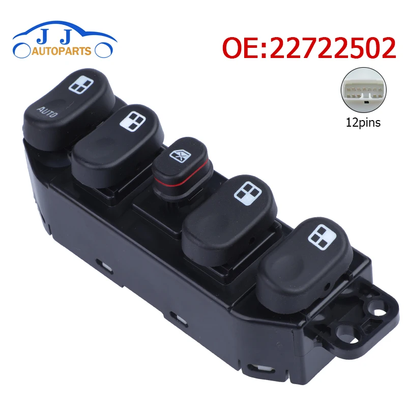 22722502 Master Power Electric Window Switch Lifter Control Button for Chevrolet Equinox 2005 2006