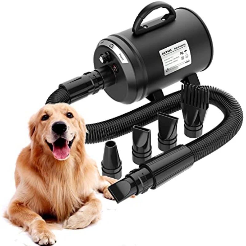 

Dryer 110v 220v 2-In-1 Comb Pet Hair Dryers Cat Puppy Grooming Dogs Brush Pets Accessories Supplies Blower Kitten Groomer