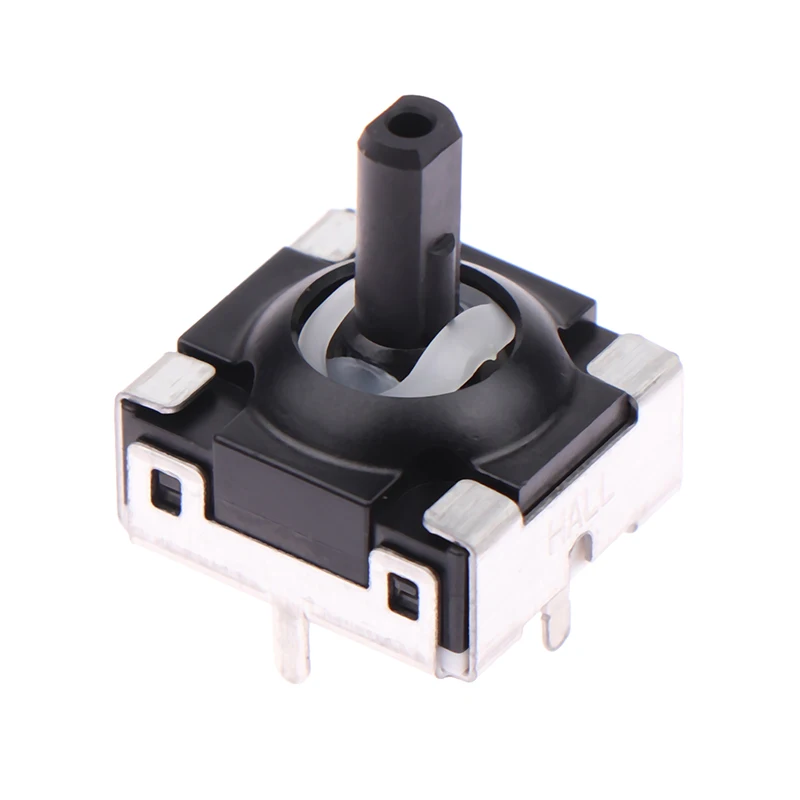 Para Switch Pro mango negro efecto Hall balancín manija Hall IC balancín módulo de Sensor analógico aguja doblada balancín Hall