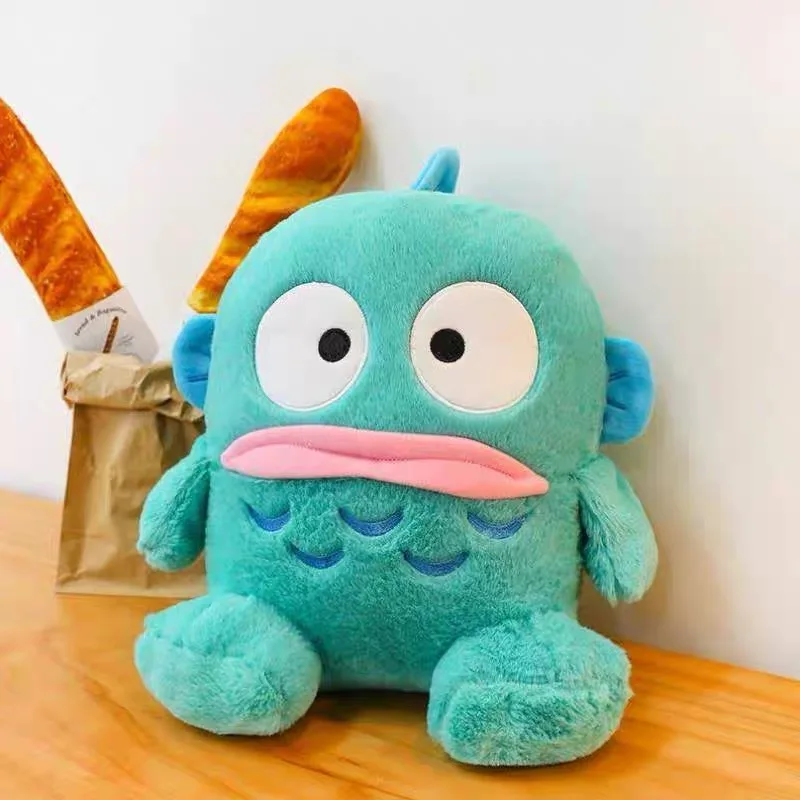 

Hangyodon Kawaii Mermaid Plush Toy 22cm Ugly Fish Puppet Kids Birthday Xmas Gift Green Half Fish Man Soft Stuffed Plush Dolls
