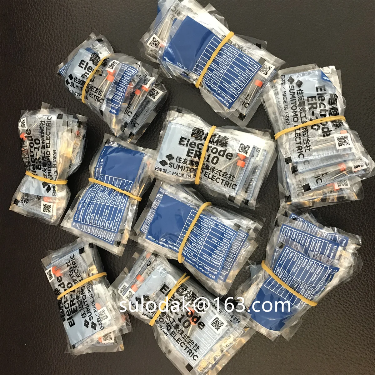 سوميتومو T-39 Type-66 T-81C 82C T-400 T-600C Z1C 71C الألياف الانصهار جهاز الربط لحام القطب الكهربائي قضيب ER-10 صنع في اليابان