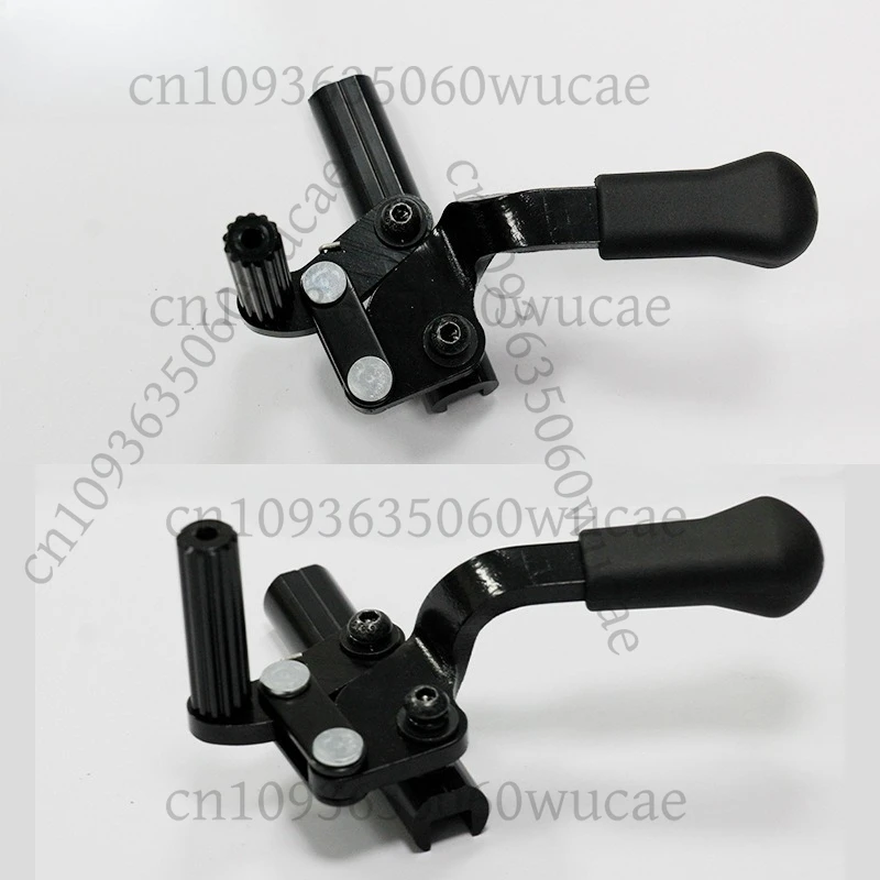 1 Pair Universal Wheelchair Brake All Aluminum Alloy Scissor Brake Accessories Pipe Clamp Installation