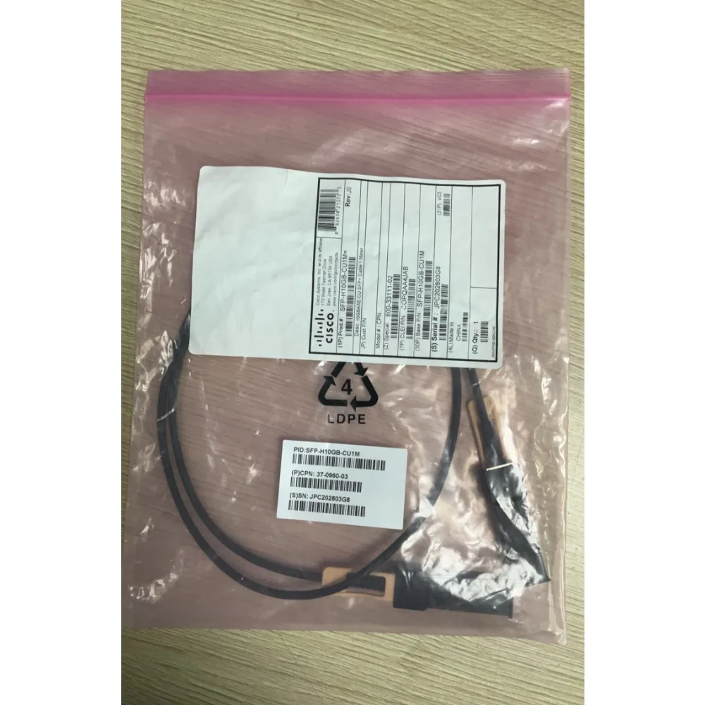 

SFP-H10GB-CU1M в оригинальной упаковке