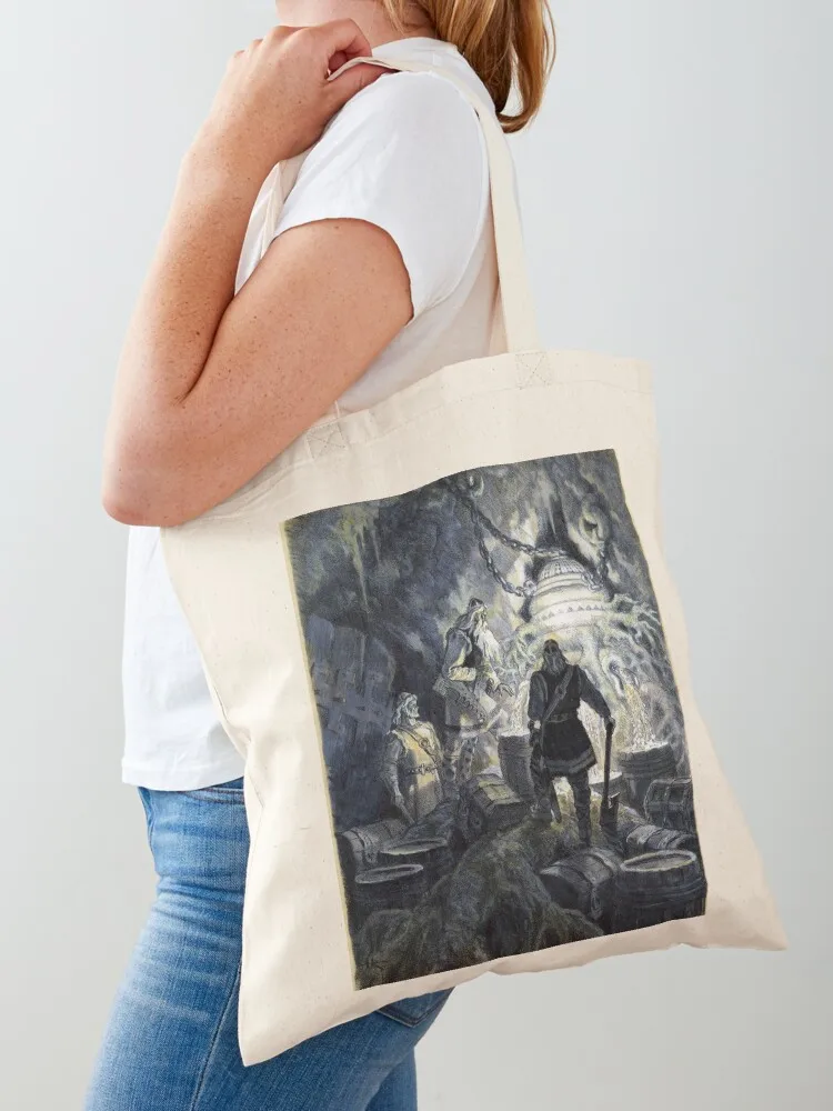 

Sampo - Nicolai Kochergin Tote Bag cloth bag woman Canvas sacs de shopping Beach bag