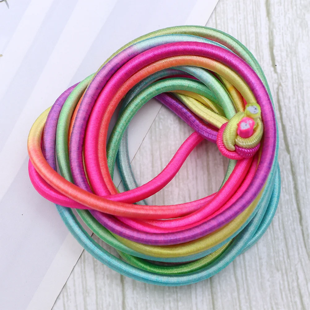 5Pcs Rainbow Skipping Rope Safe Durable Lightweight Portable Training Sports Weight Loss Kids School Outdoor Gift