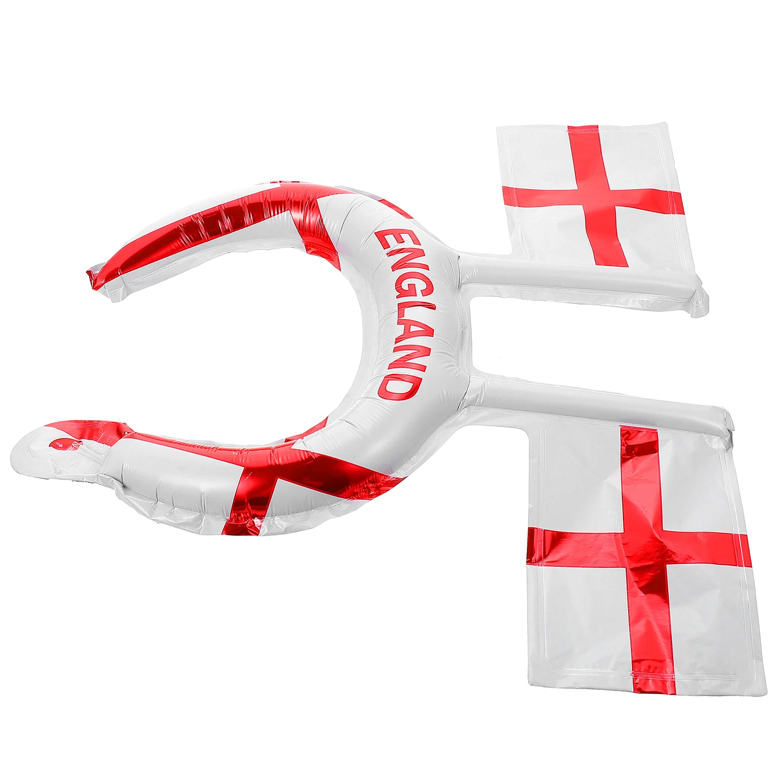 

50pcs Football Themed Headb Design Party Hats Photo Props Aluminum Film Soccer Supplies Comfortable Fans Accessory