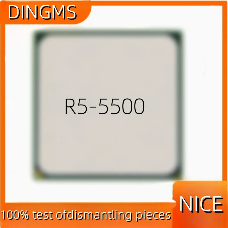 Used  AMD Ryzen 5 5500 R5 5500 3,6 GHz 6 núcleos e 12 threads 7NM L3 = 16M 100- 000000457 Soquete AM4 Sem Ventilador