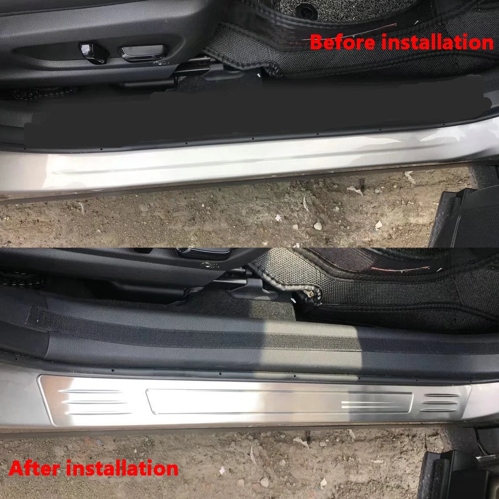 Car Accessories For Lexus Ux200 Ux250h Ux260h 2019 2020 Stainless Steel Door Sill Trim Scuff Plate Protector  Styling Sticker