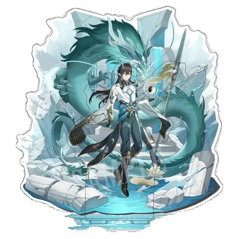 Gra Honkai: Star Rail Cosplay Acheron Firefly Sparkle Black Swan Robin Dwustronna Akrylowa Podstawka Kolekcjonerska Prezent