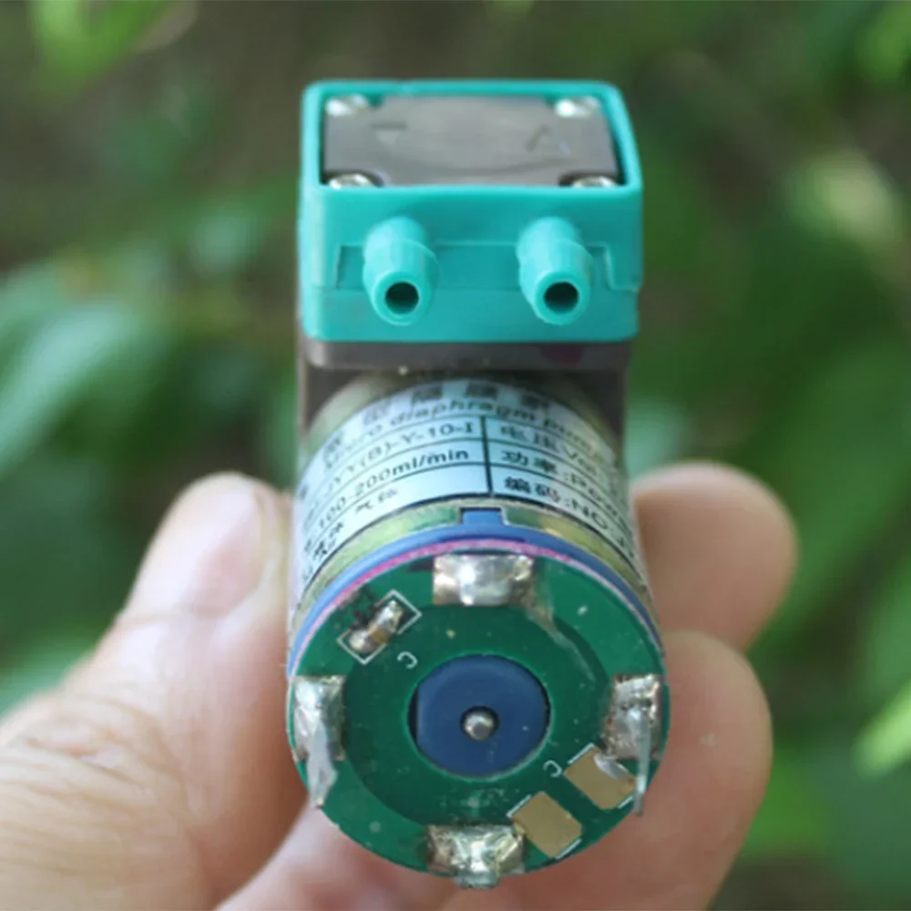 Dc 24V 3W Micro-Membraanpomp Vloeistofpomp Luchtgaspomp Oplosmiddel Printerpomp Voor Inkjetprinter
