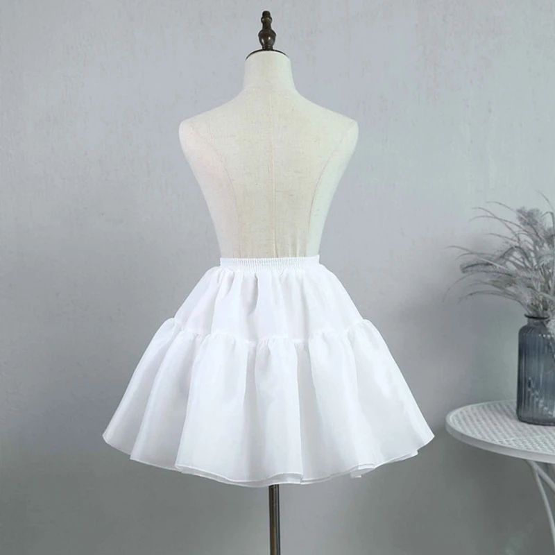 Women Petticoat Skirts Lolita-Wedding Crinoline-Underskirt Slips Liner Skirt