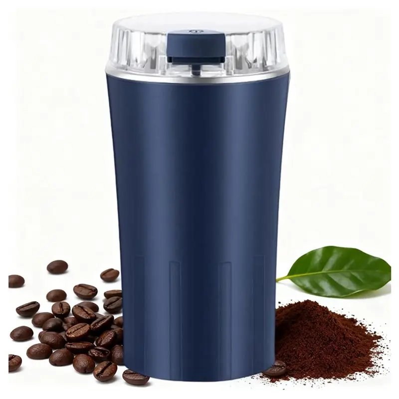 

A02F-Электрическая кофемолка мощностью 300 Вт, с лезвиями из нержавеющей стали, работа в одно касание для специй-мельниц для домашнего использования-вилка европейского стандарта