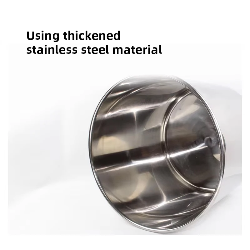 مكنسة من الفولاذ المقاوم للصدأ غرفة التفريغ 3L فراغ إزالة الرغوة برميل لراتنجات السيليكون AB لاصق 20x13 سنتيمتر غطاء أكريليك #2