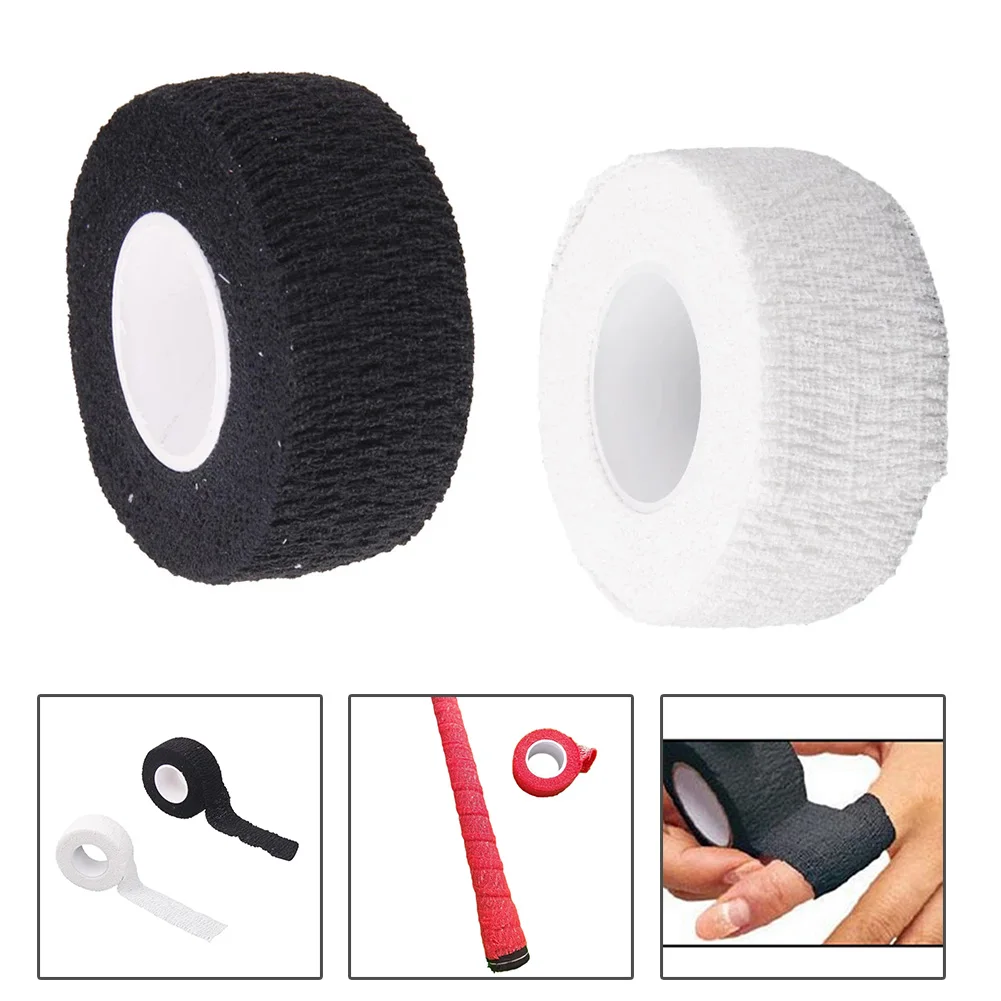 

1Roll 2.5cmx4.5m Gauze-Medical Bandage Self-adhesive Breathable Elastic Bandages For Sports Fixing Finger Wrist Leg Tapes