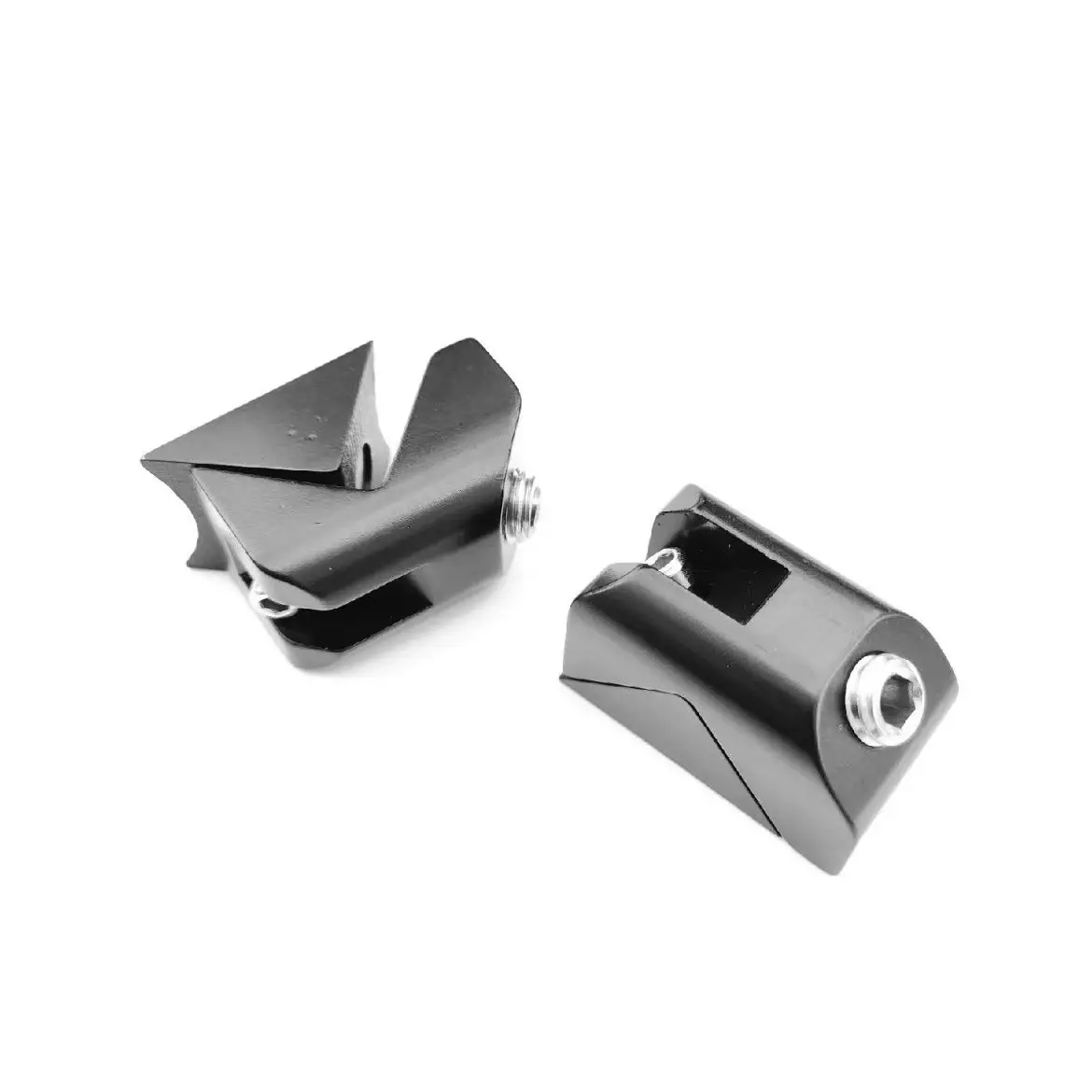 Bicycle Seatpost Clamp Riser Adapter Black Aluminum Alloy Universal For MTB Road Bike Saddle Height Adjuster Cycling Part