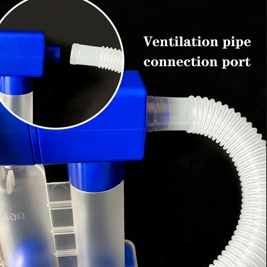 وظيفة الرئة مدرب الجهاز التنفسي إعادة تأهيل قدرة الرئة ثلاثة أداة الكرة التنفس البطن ذات الاستخدام المزدوج #4