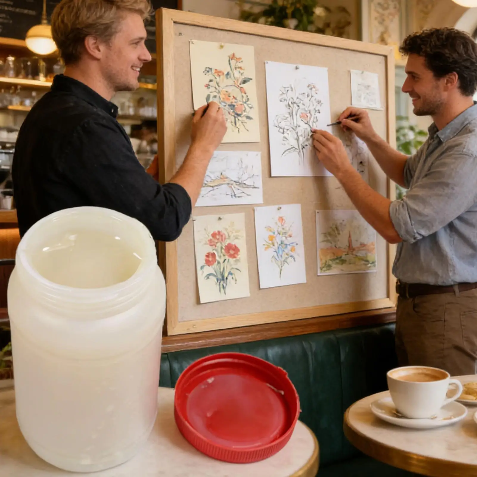 sticky-glue-300g-banner-couplet-sticky-putty-picture-glue-for-advertisement-diy-craft-paper-home-workplace