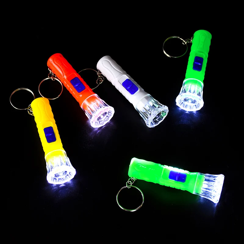 12Pcs Mini Children LED Flashlight Lamp Toy for Kids Birthday Party Favors Pinata Fillers Goodie Bag Gift