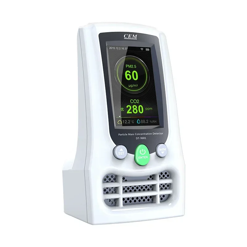 

DT-9681 прибор для проверки качества воздуха, защита окружающей среды, Декор для дома, обнаружение формальдегида и углекислого газа PM2.5
