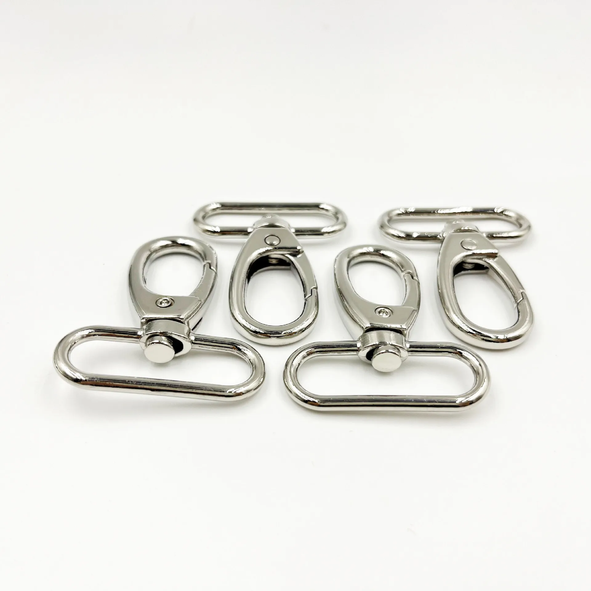 

32mm Metal Buckle Swivel Clasp for Strap Dog Collar Webbing Trigger Clip Snap Hooks DIY Bag Buckle Accessories