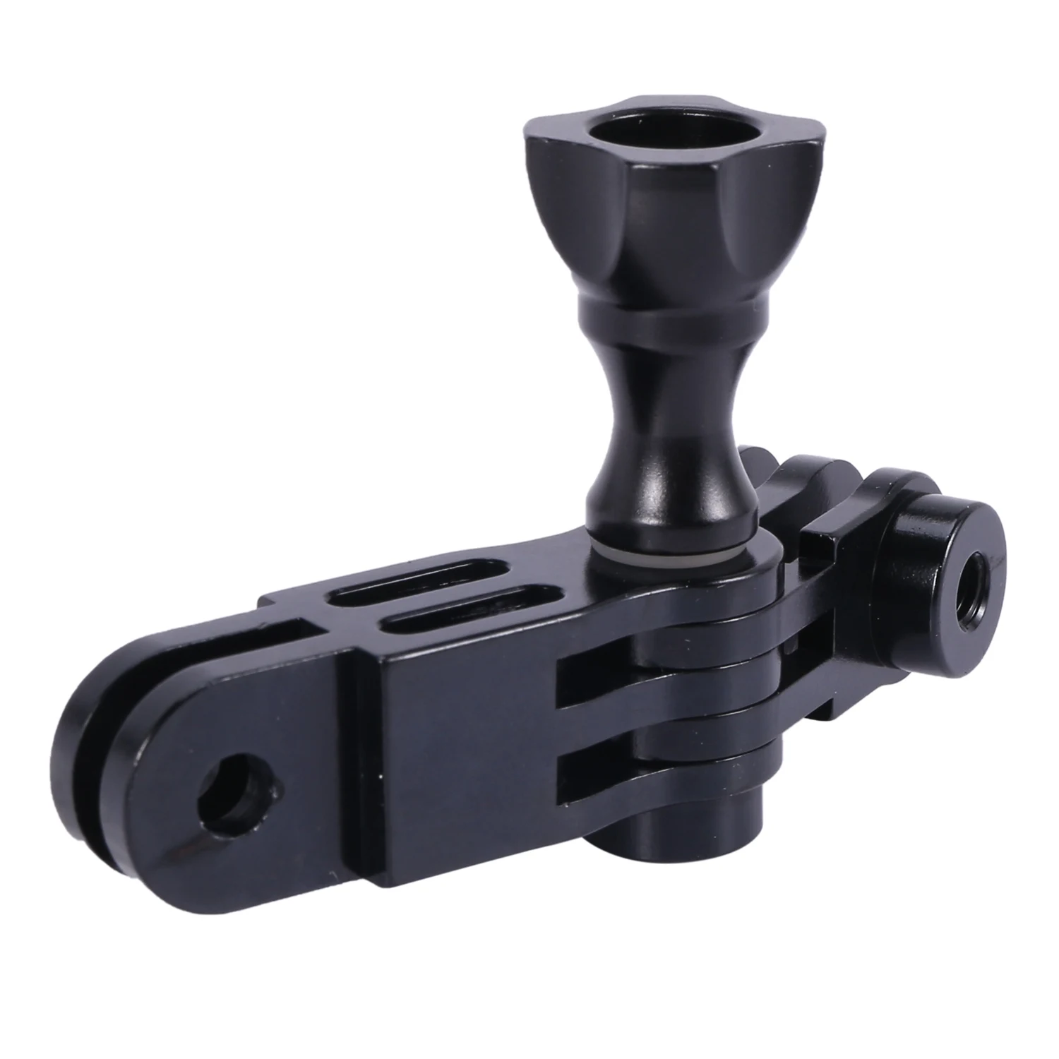 محول CNC سبائك الألومنيوم ثلاثي الاتجاه محول تركيب الذراع المحوري لـ GOPRO