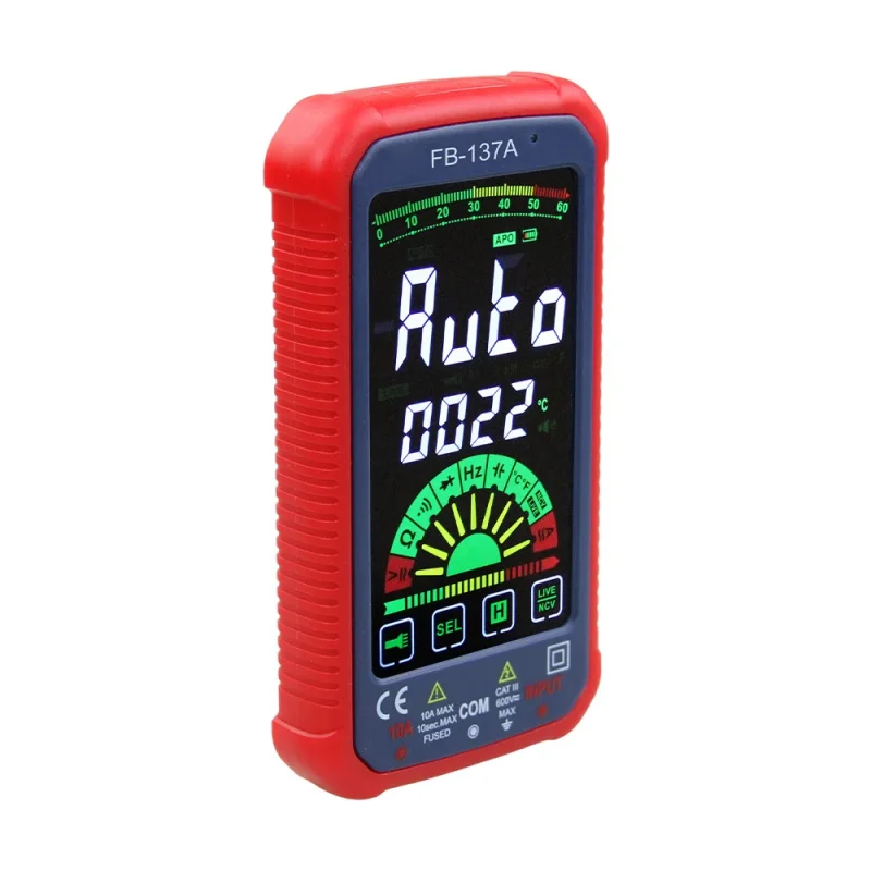 Portable Touch Screen Digital Multimeter Rechargeable High Precision Multi-purpose Repair Tester