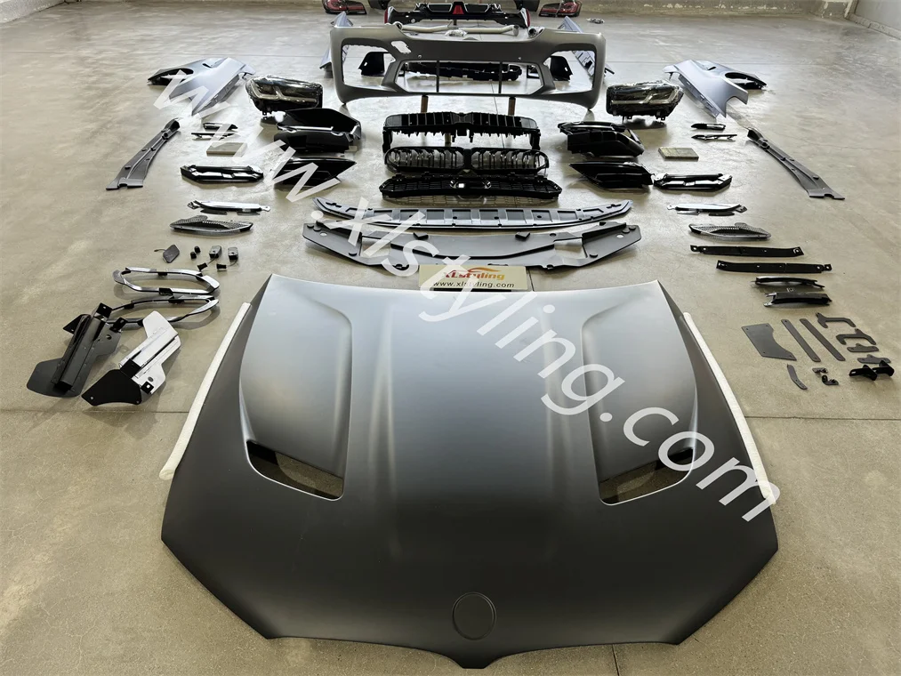 Car Conversion Exterior bodykit For for b mw F10 old to new upgrade change to G30 LCI M5 CS Look kit