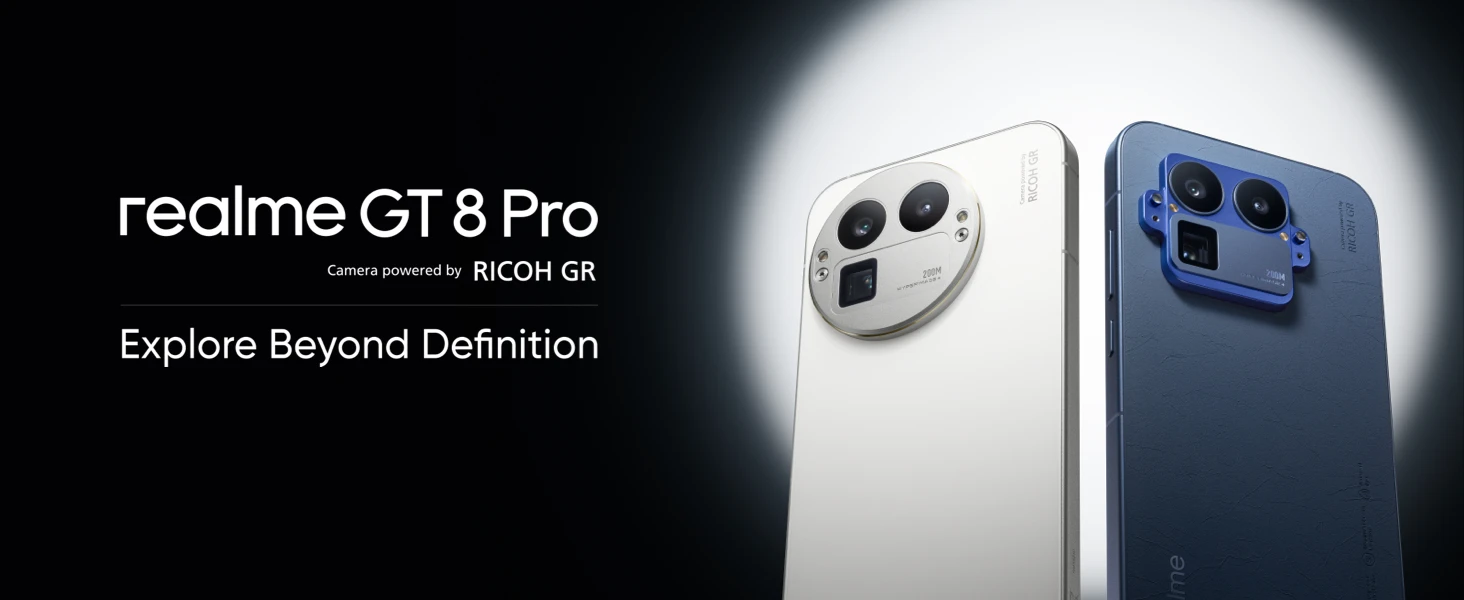 realme GT 8 Pro 5G European Version Snapdragon 8 Elite Gen 5 CPU 200MP Ultra Clarity Telephoto Camera 7000mAh Battery 120W Charger