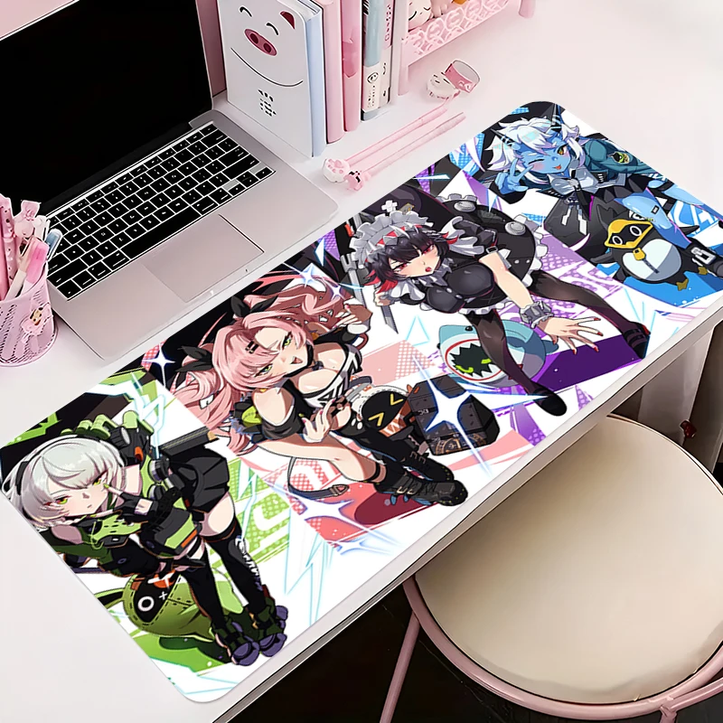 

Mousepad PC Gaming Accessories Computer Cabinet Extended Mat Non-Slip Mouse Pad Z-zenless Zone Zero Keyboard Pad Office Desk Mat