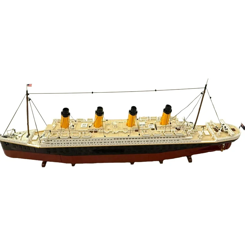9090 Stuks Grote Scheepsmodel Bouwstenen Cruise Stoomschip Montage Speelgoed Huisdecoratie Kinderen Volwassenen Cadeaus Compatibel 10294