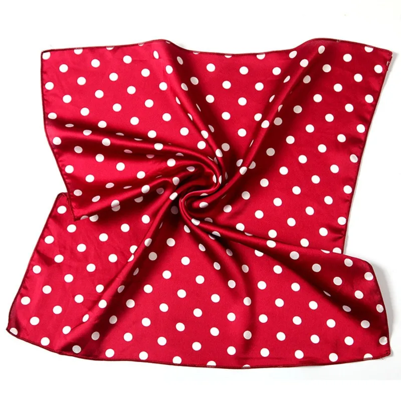 

Luxury Floral Print Silk Square Scarf Women Soft Satin Kerchief Hairband Neckerchief Head Hijab Lady Headband Foulard Bag Ribbon