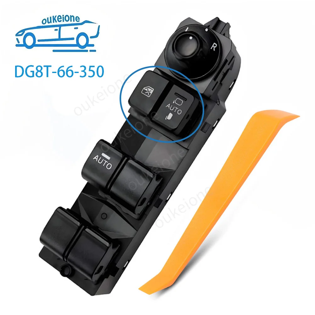 

For Mazda CX-3 CX3 2018-2025 Front Left Side Electric Power Master Window Switch Lifter Control Button DG8T-66-350 Car Parts