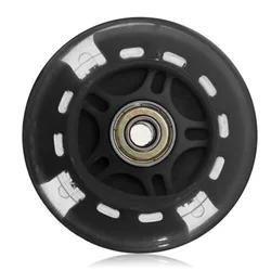 Flashing Lights Back Rear LED Flash Wheel Wheels Mini Outdoor 8*2.2CM 80*22mm 80mm Accessories Durable Hot sale