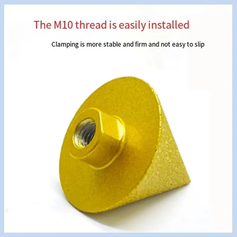 

AS63-M10 Dia Diamond Chamfer Bits For Milling Tile Cutter Marble Concrete Hole Saw