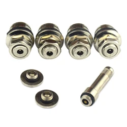 4Pcs Invisible Tire Valve Stems 11.5mm Hole Car Wheel Tyre Hidden Valve Stems with Caps Invisible Car Wheel Air Tire Valve Stem