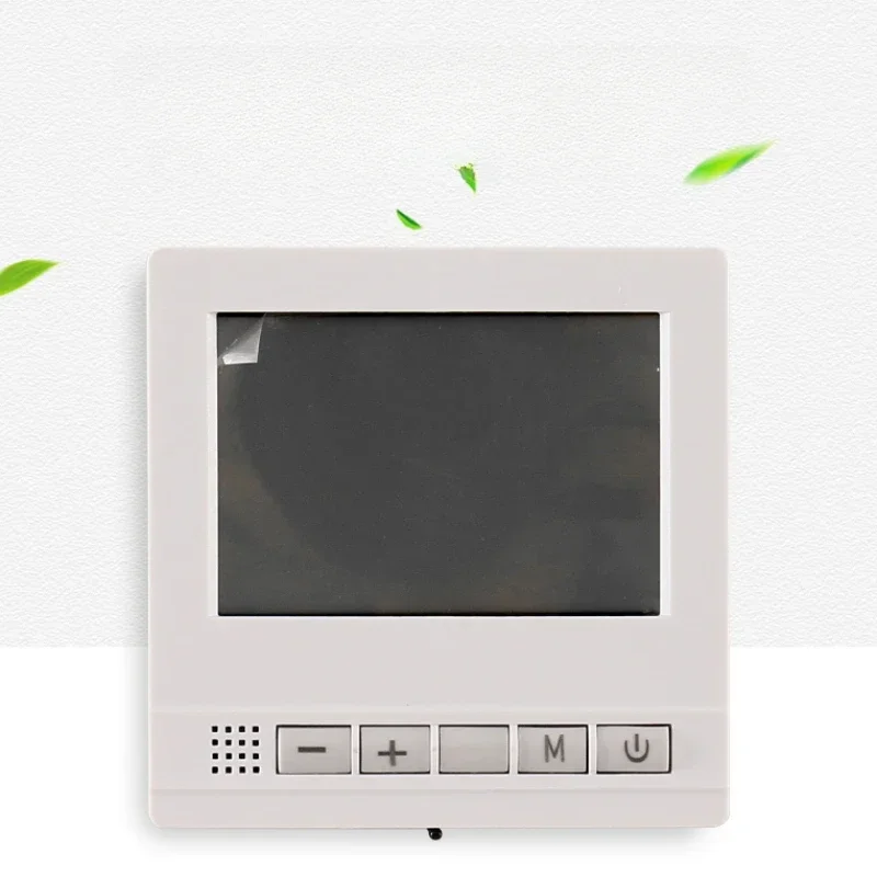 Temperature control panel: geothermal water separator, solenoid valve, thermostat, chamber adjustment