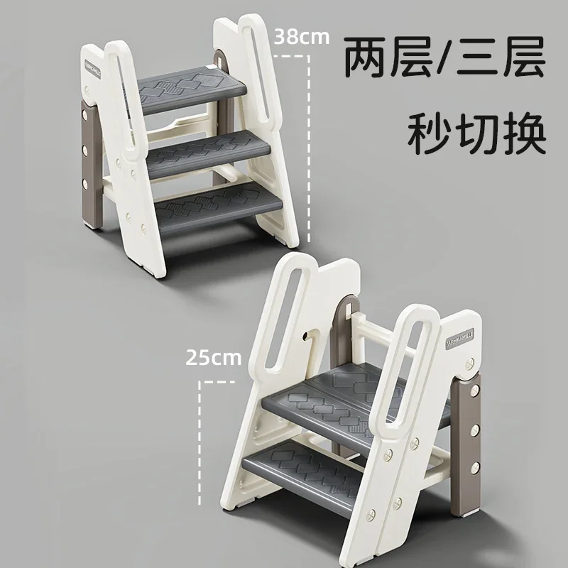 baby hand washing step stool children's foot infant face washing stairs washstand step stool foot pedal height