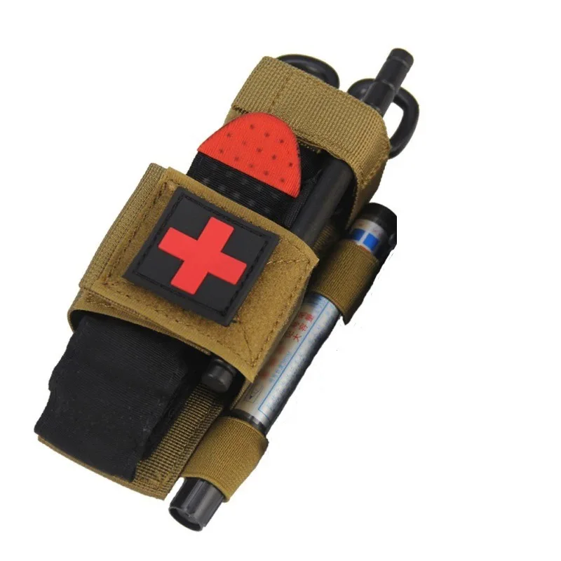 Tactical Tourniquet Kit with Rotational Emergency Medical Strap, Tactical Pen & Trauma Shears, Essential Survival Gear for Outdo
