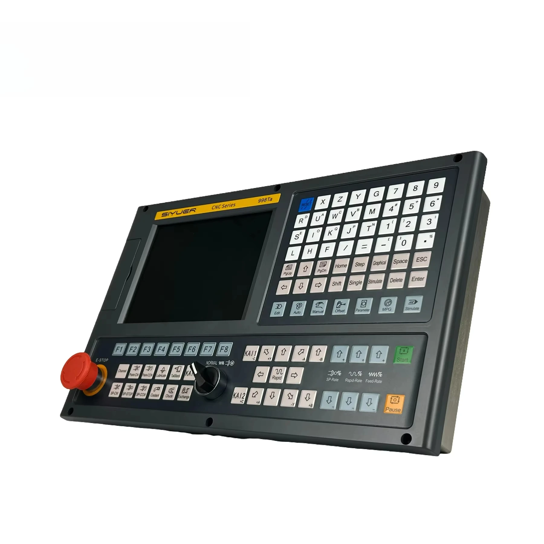 998Ta 2 Axis CNC Lathe Controller Used for Turning Center Dual Spindle Metal Cutting Replace SZGH Newker 990tdb