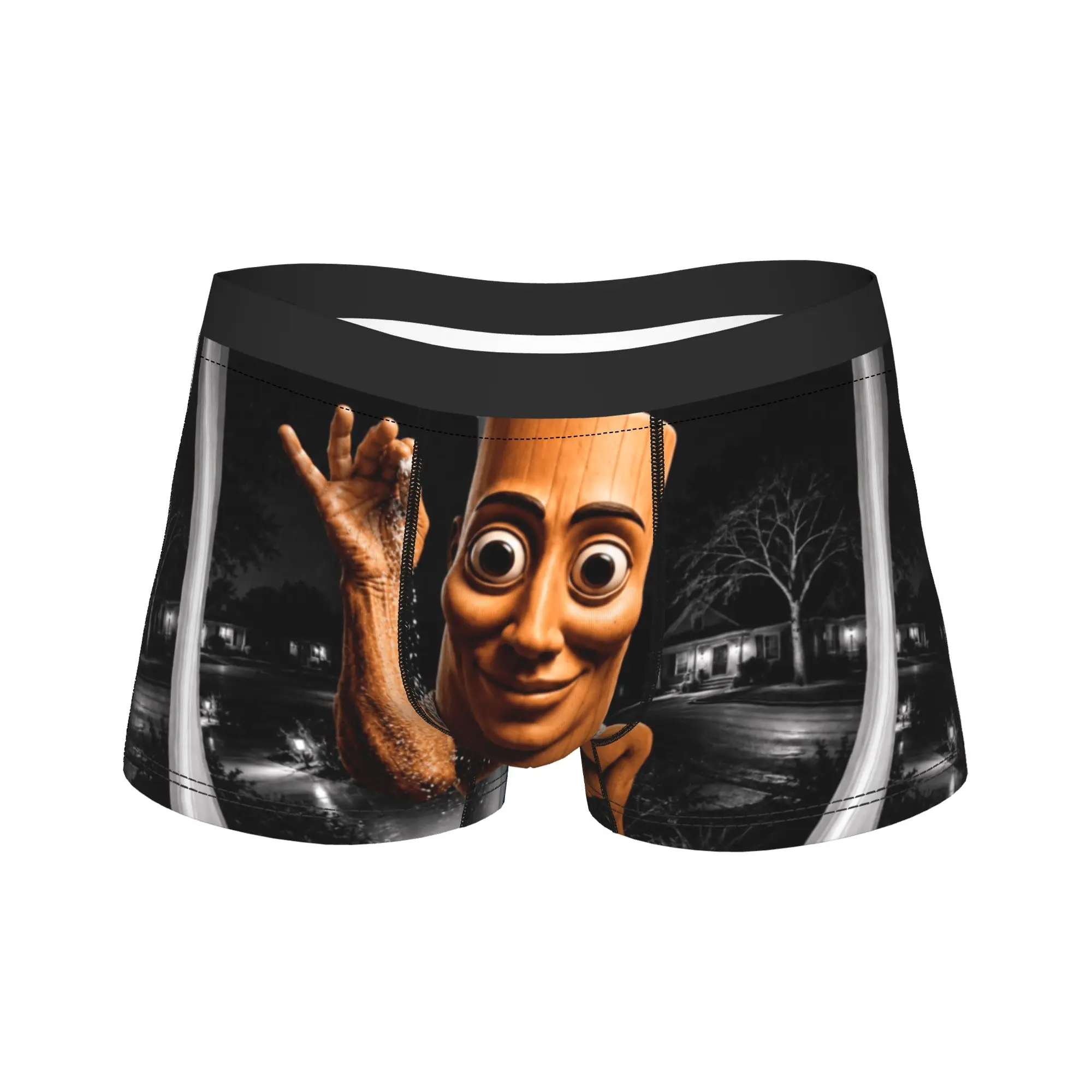 There is Motion at Your Front Tung Tung Sahur Money Viral Performance Underwear Underpants Shorts Briefs 3D Pouch Boxer Shorts